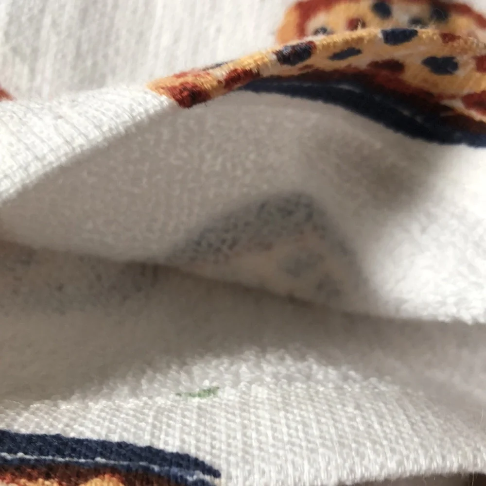 Kitchen Towels - White with Pie & Fruit Print